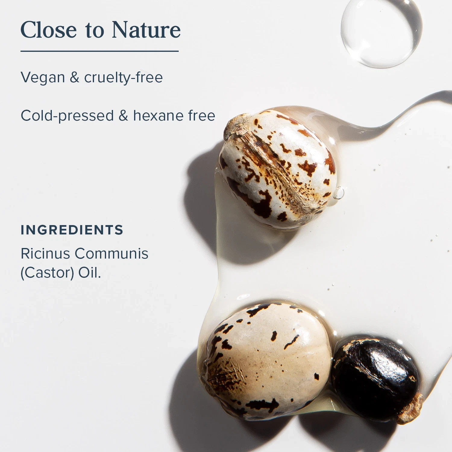 Heritage Store Castor Oil – 32 fl oz (960 ml) – Cruelty-Free – Pack of 2