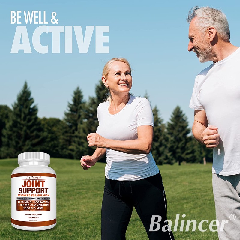 Glucosamine Chondroitin Turmeric MSM Triple Strength Bone Joint 120 Pills US