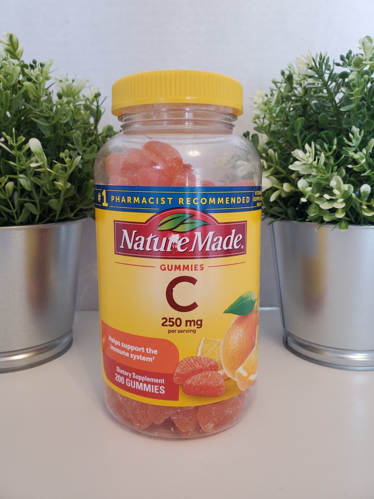 Nature Made ~ Vitamin C Gummies ~ 200 ct.🍊 Expiration 10/2025 ~NEW ~ FAST SHIP