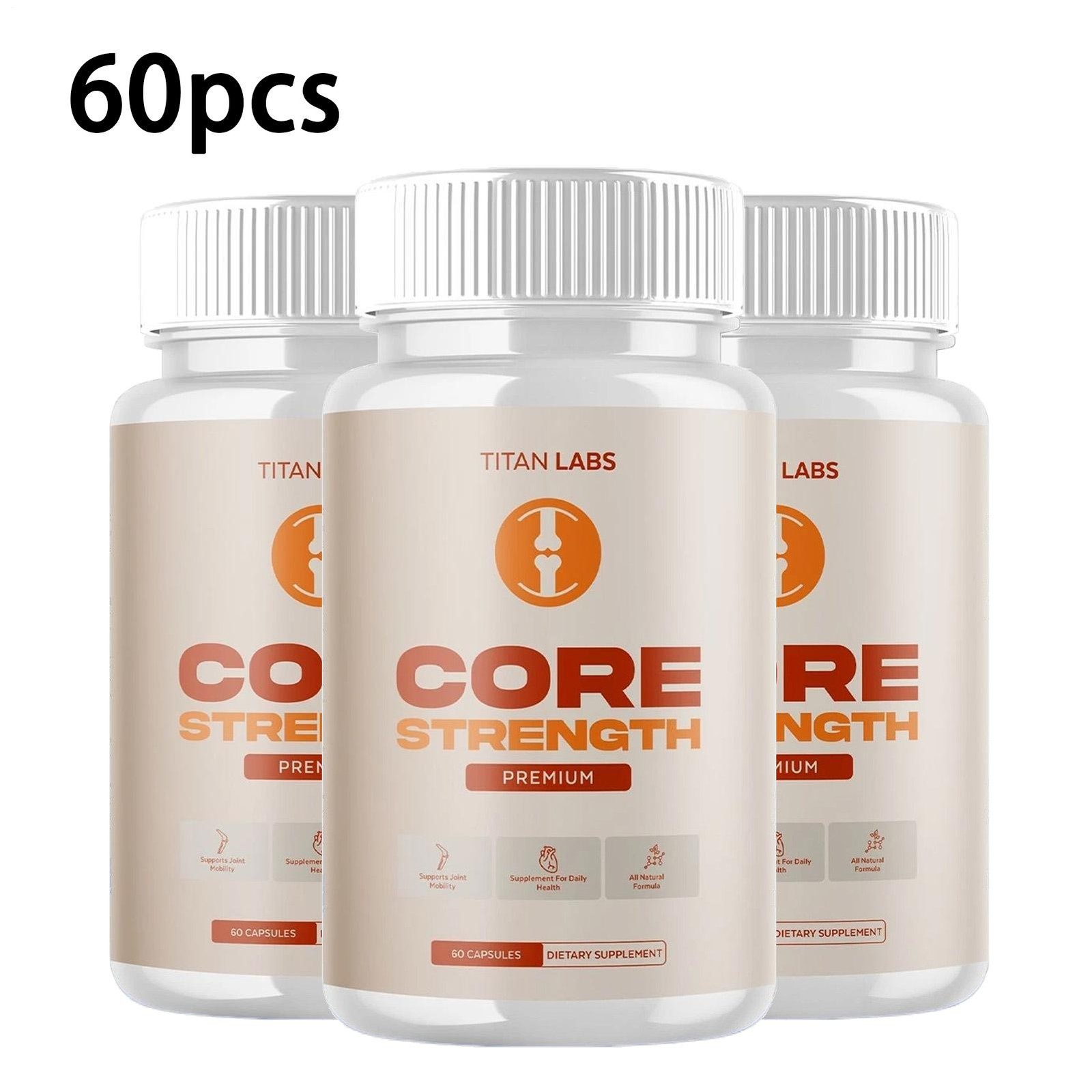 (3 PACK) Core Strength Joint Support Advanced Formula CoreStrength 180 Capsules