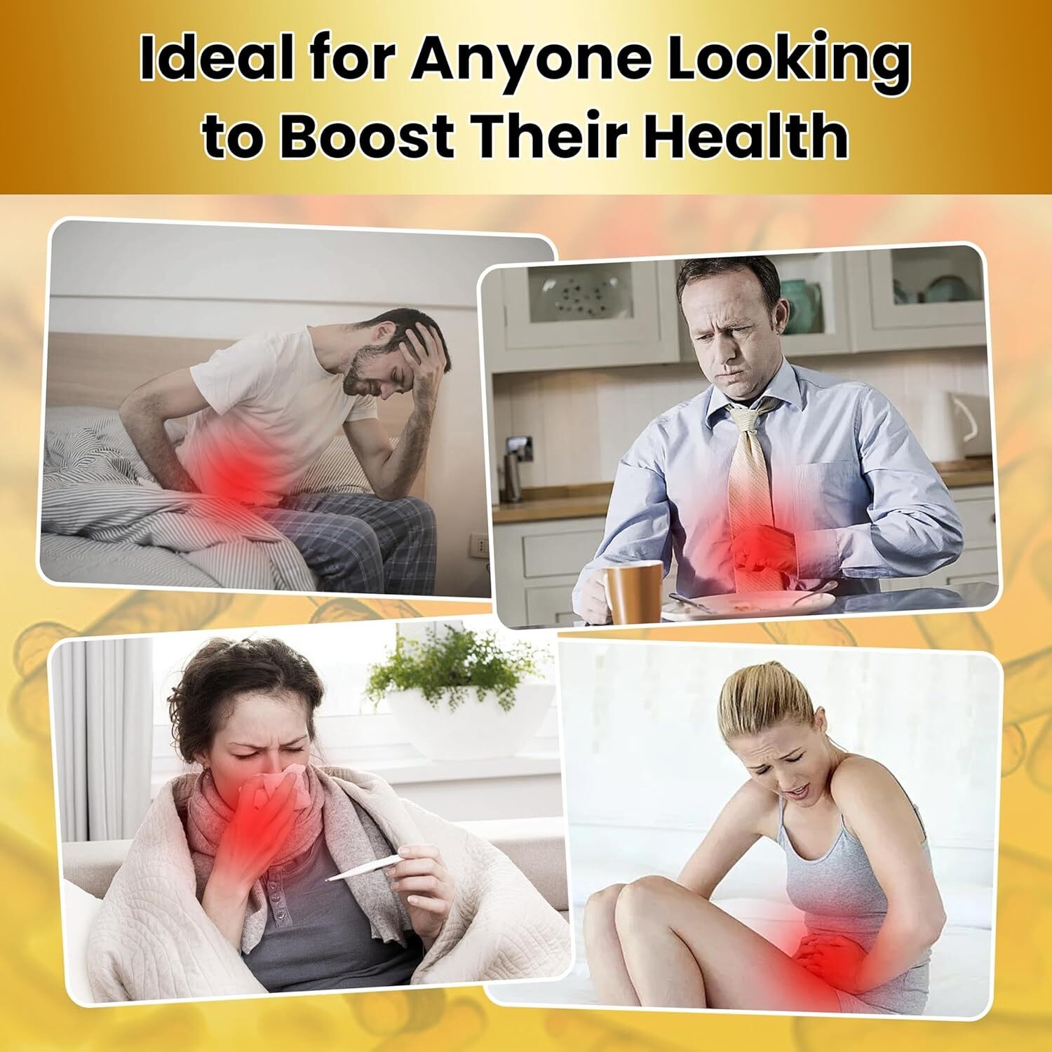 Candida Cleanse Gut & Colon Support 60 Capsules For Women & Men – US