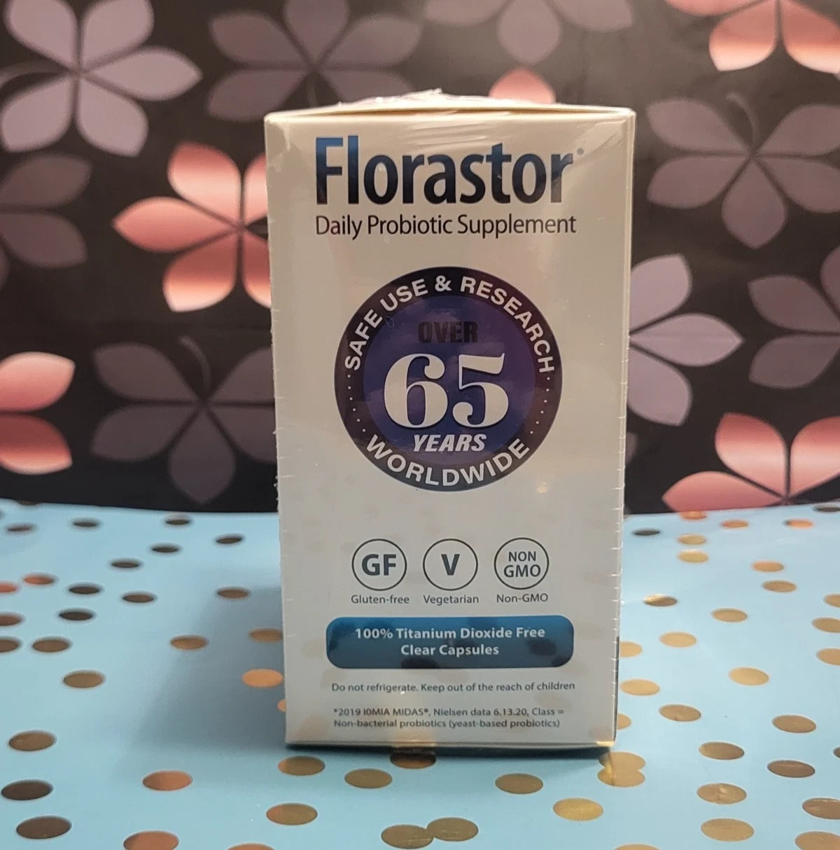 Florastor Daily Probiotic Supplement 100 250Mg Capsules Exp 12/2027