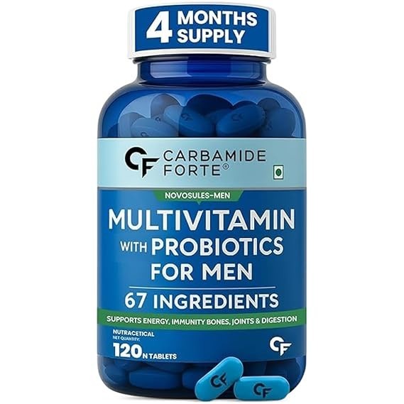 Carbamide Forte Multivitamin 120 Tablet for Men LONG EXPIRY