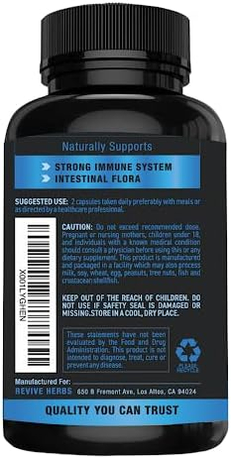 Advanced Probiotic with DE111 Strain (Bacillus Subtilis). Spore Forming Probioti