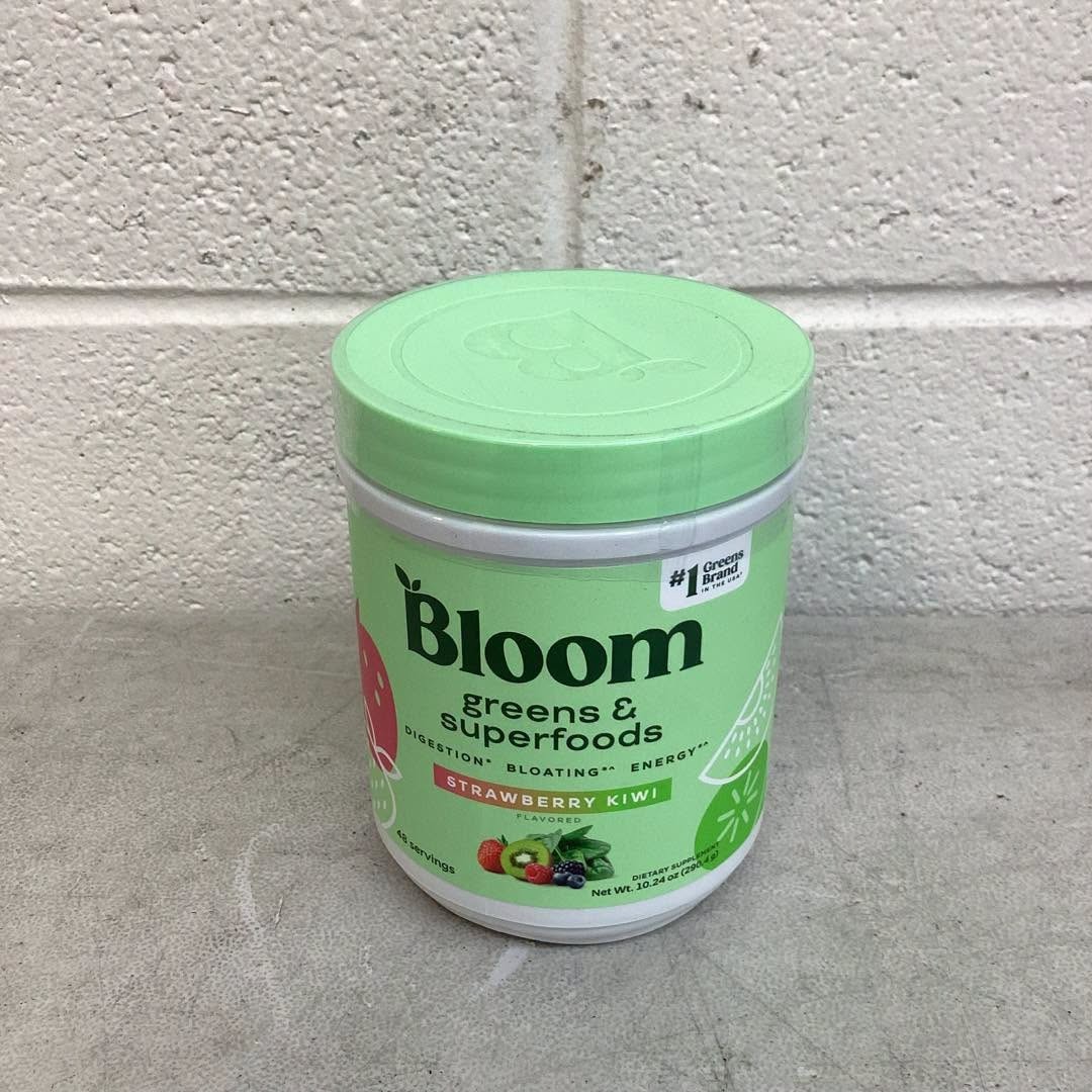 Bloom Greens & Superfoods Powder Strawberry Kiwi 2 Pk- Exp: 09/2026