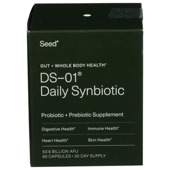 Seed DS-01 Daily Synbiotic Capsule – 60 Count