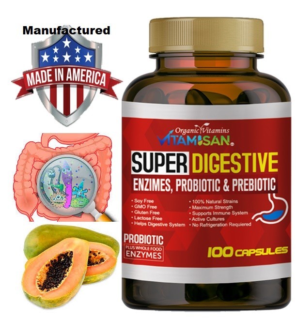 Brands Naturals vitamisan Probioticos balance digestivo intestinal 100% Natural