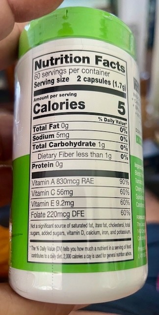 Juice Plus+ Essentials VEG BLEND + Fruit & Veg Juice Powders(120 Caps) – 10/27!