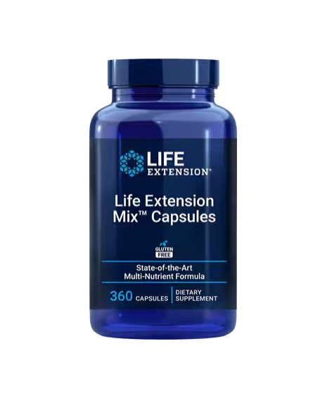 Life Extension Mix Multivitamin – 360 Capsules ( expires 02/2027 )