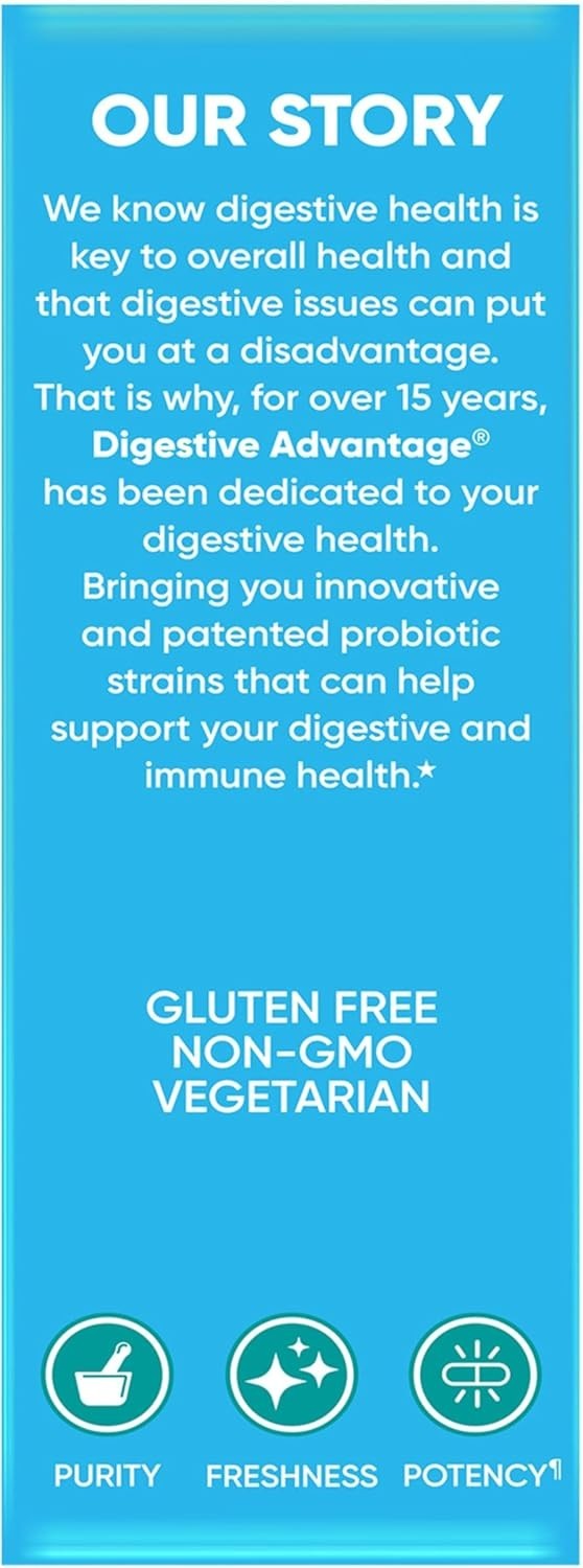 Daily Probiotic Blend with Digestive Enzymes – Immune & Gut Support – 96 Count