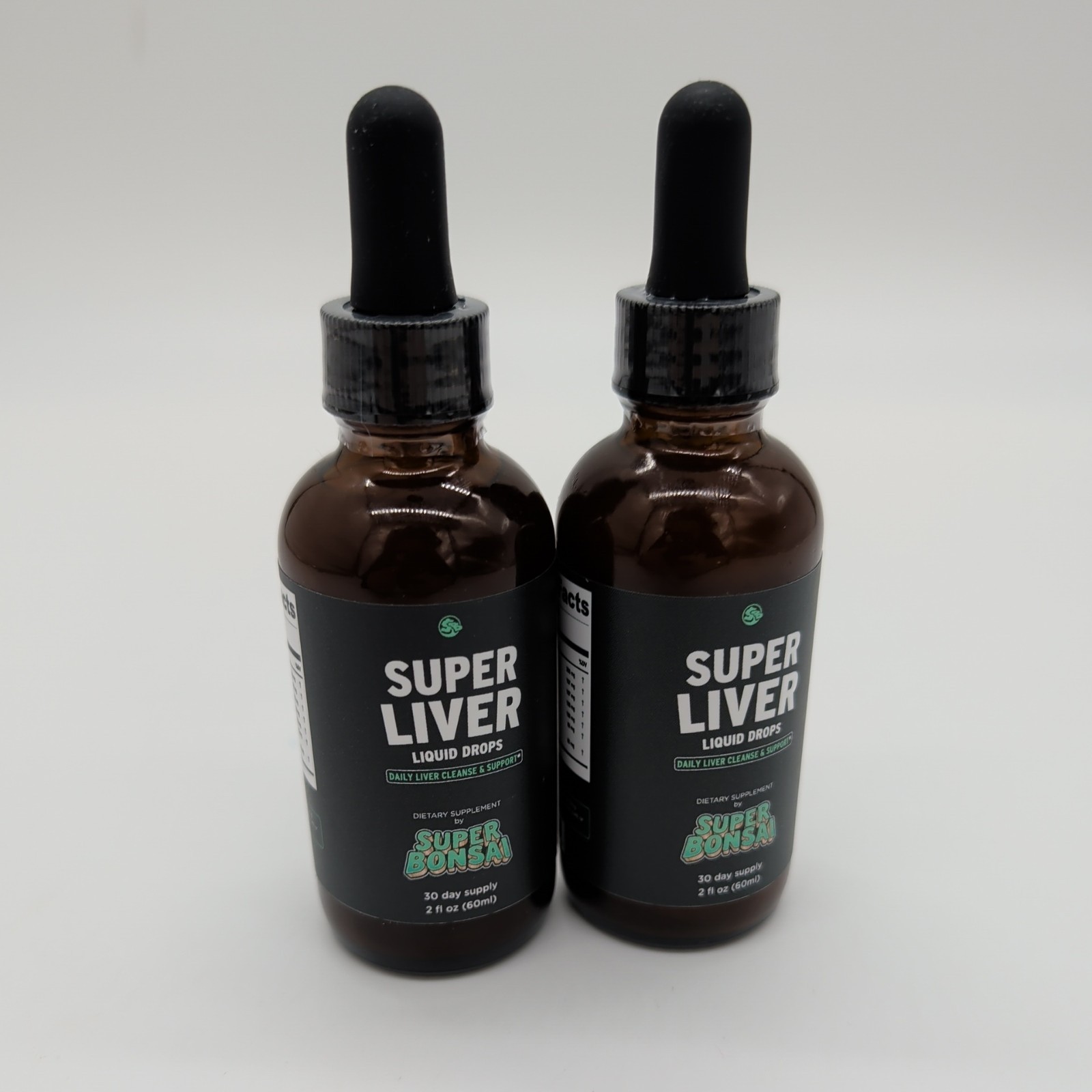 2 Bottles Super Liver Support with Milk Thistle All Natural Liver Cleanse Detox