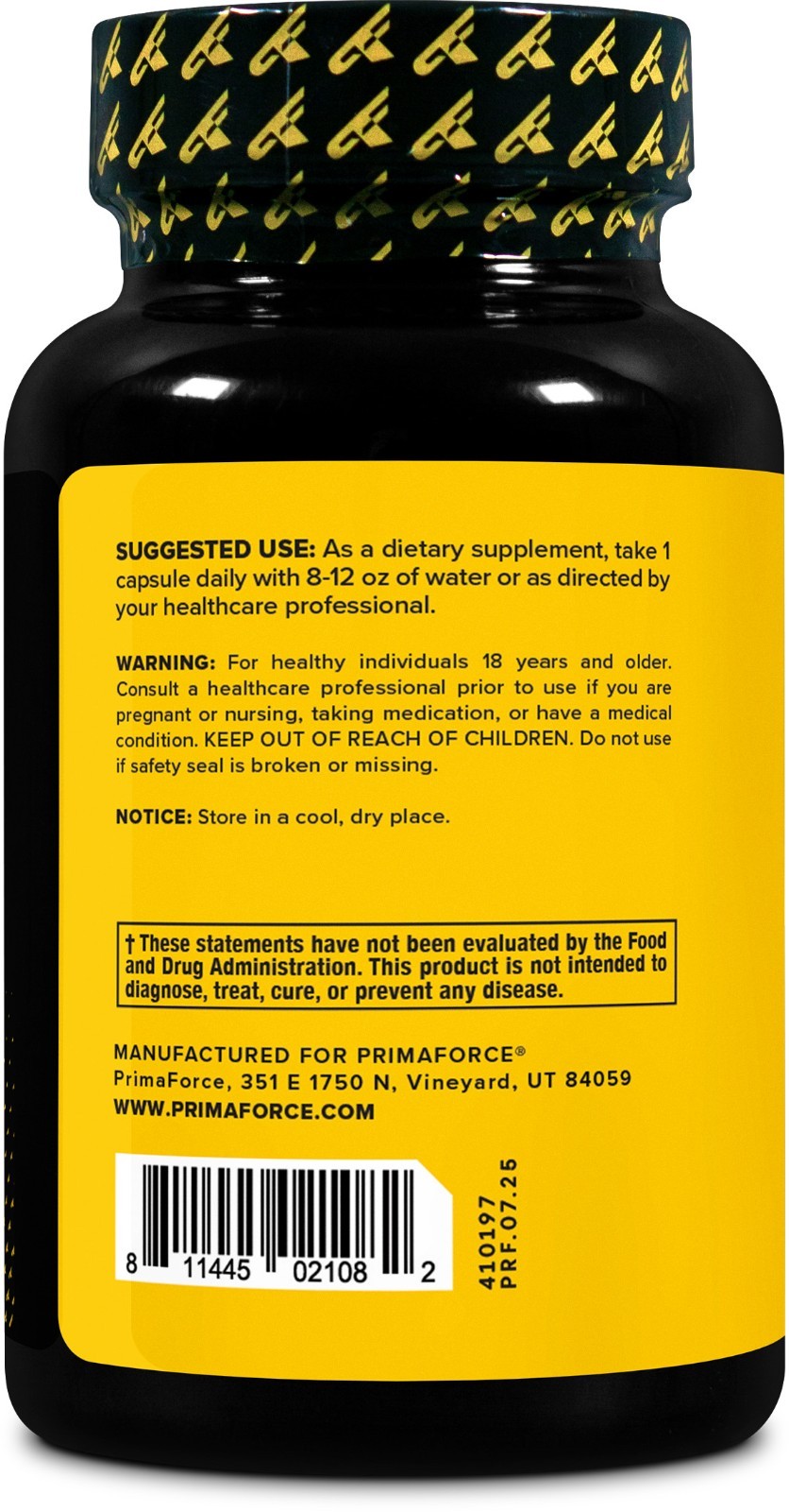 Primaforce Milk Thistle 180 Capsules 1000mg Equivalent – 4:1 Extract