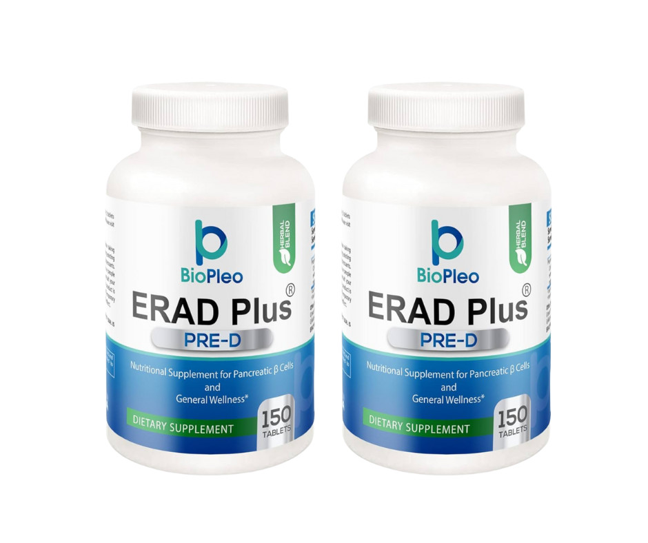 2 ERAD Plus Pre-D Cell health Supplement for Metabolism AMPK Support 150 Tablet