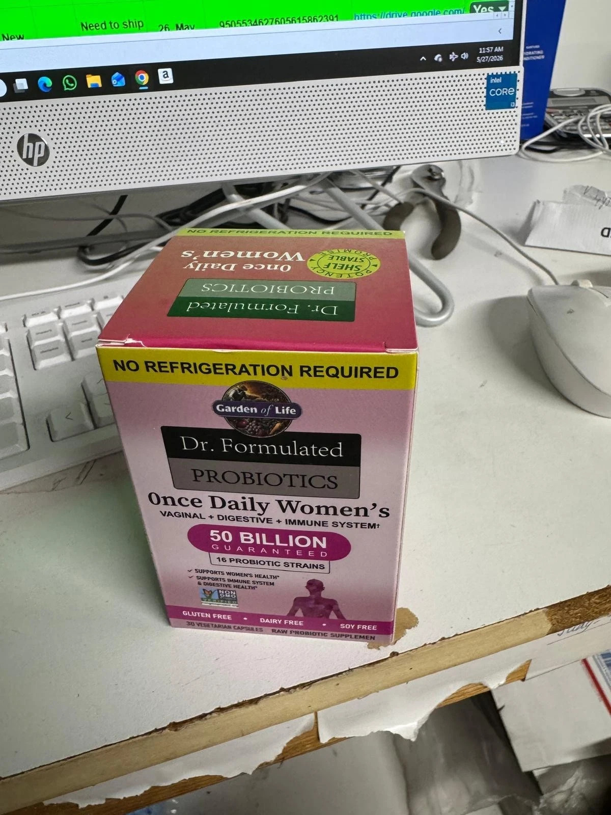 Garden of Life Dr. Formulated Probiotics for Women’s 50B CFU 16 Prob 30Caps~2027