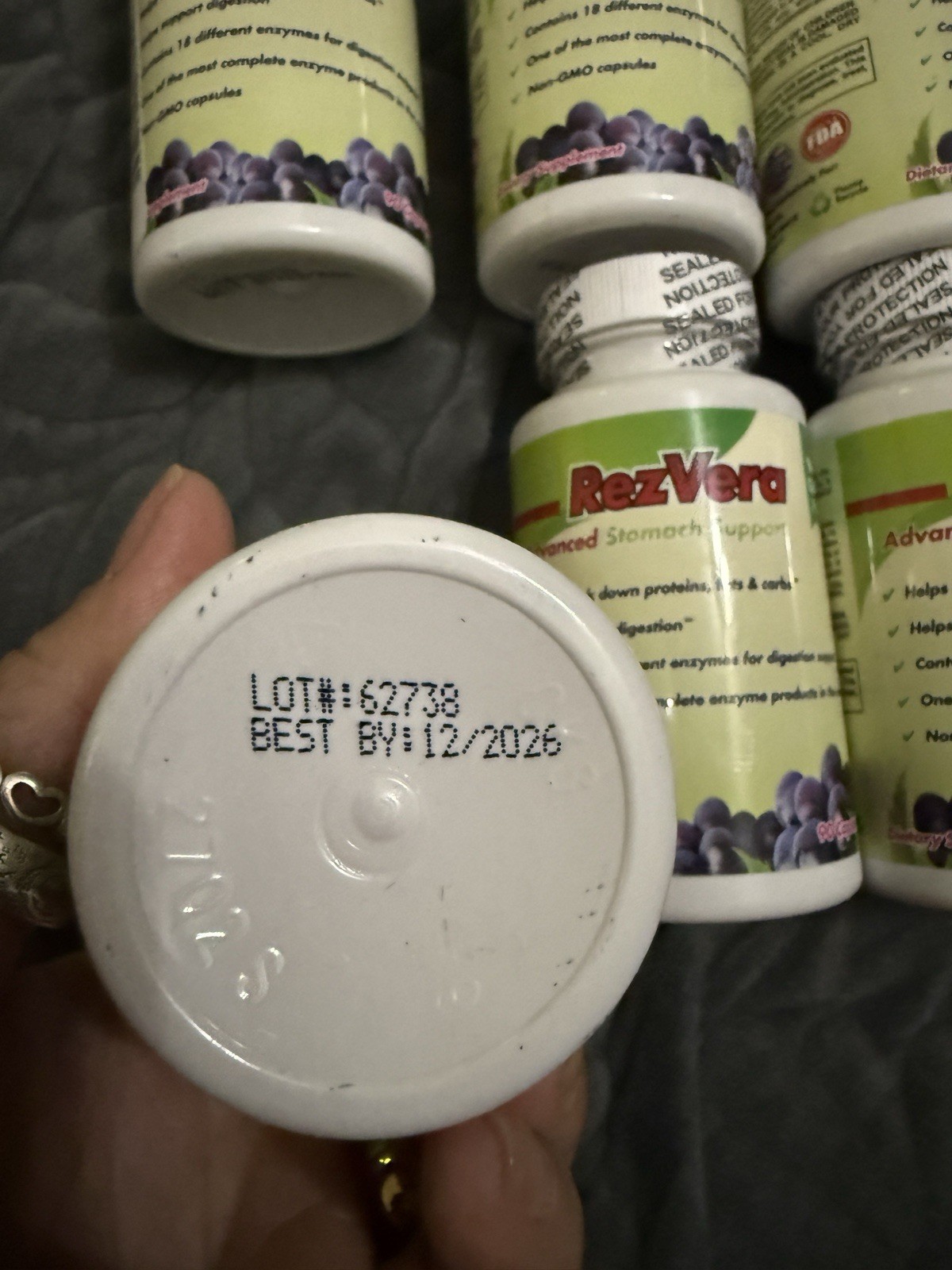 RezVera #1 Best All Natural Digestive Supplement 90 Caps