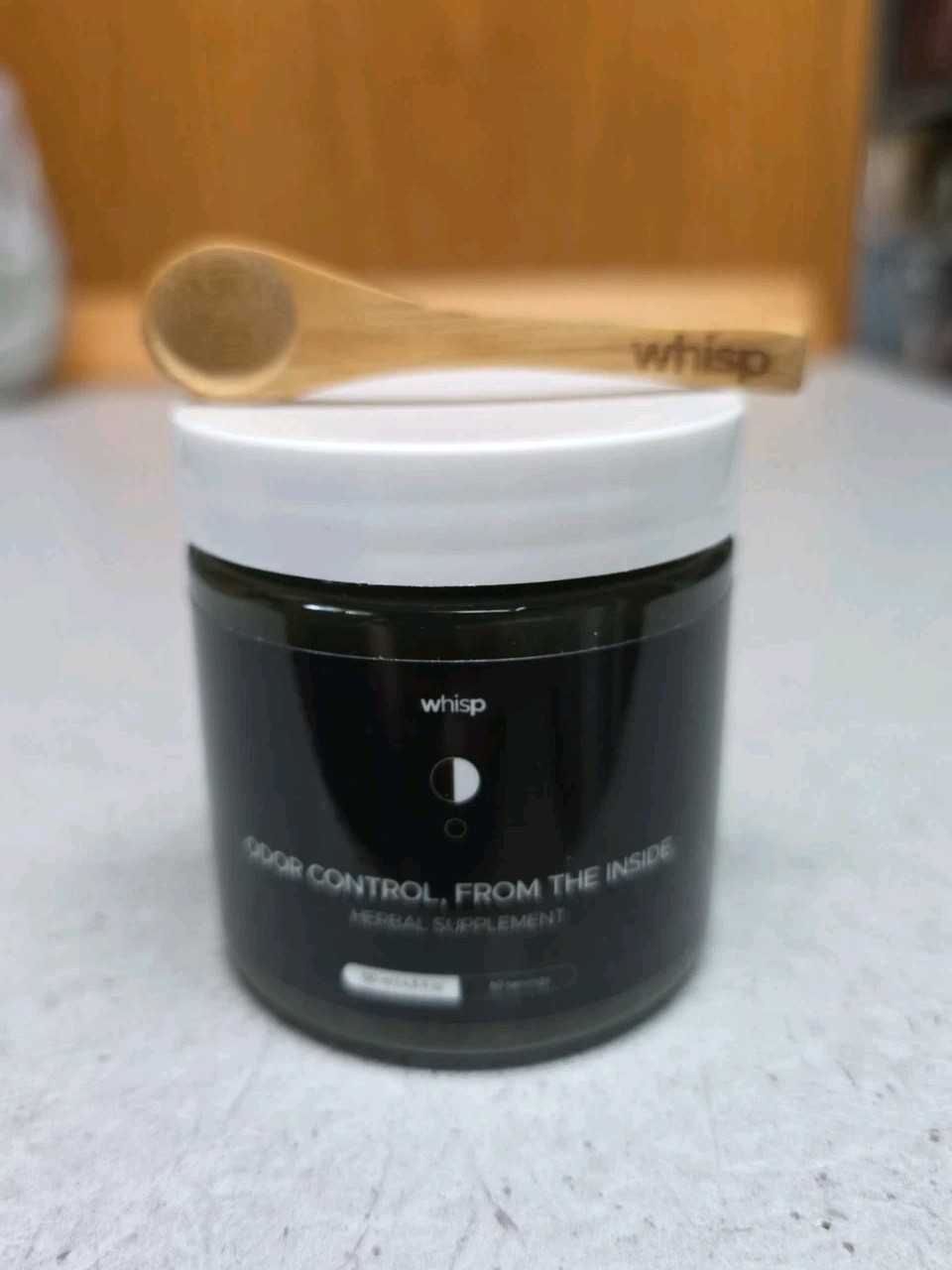 Whisp Odor Control From the Inside Herbal Supplement 4.02 Oz