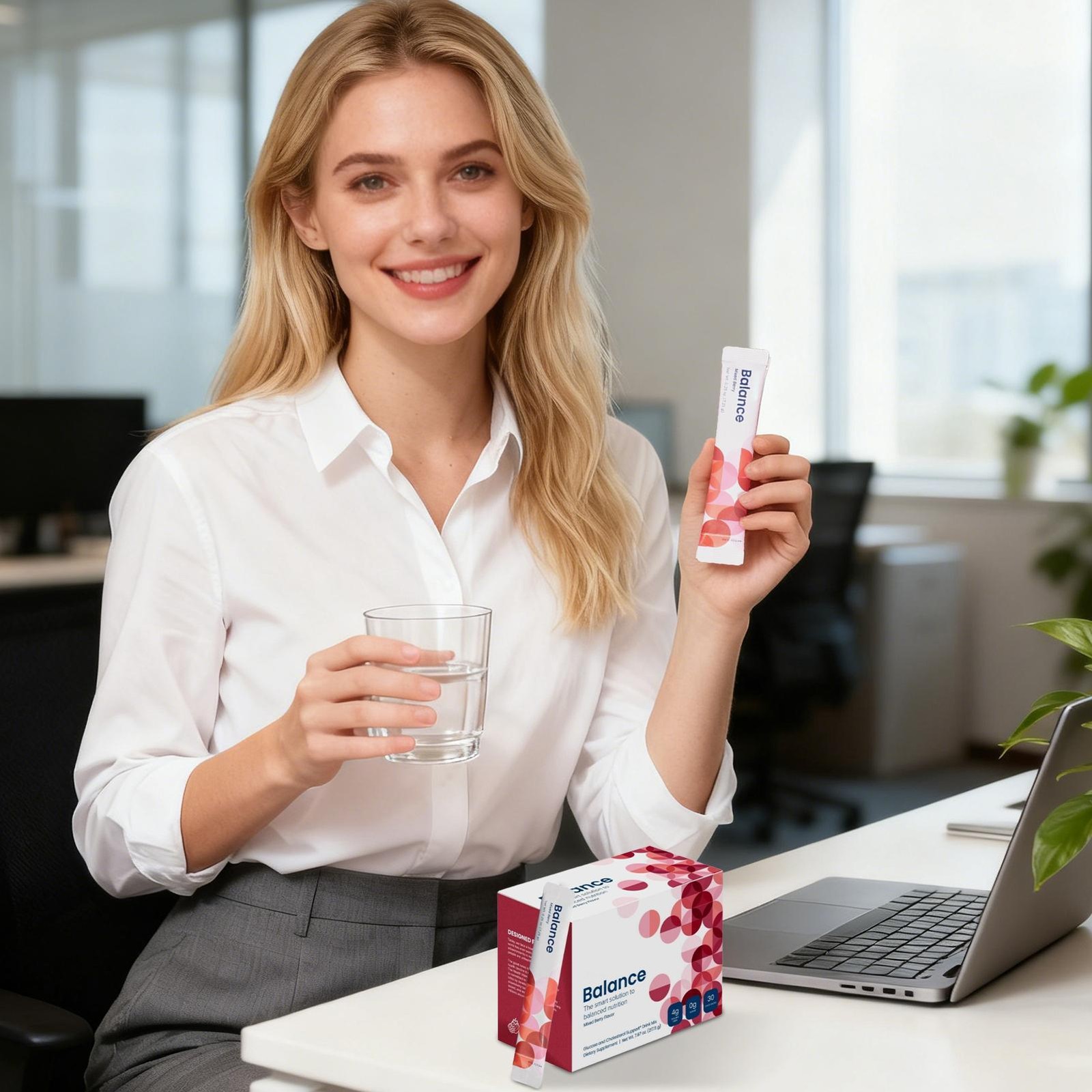Unicity Balance NATURAL Mixed Berry, 30 Stick Packs