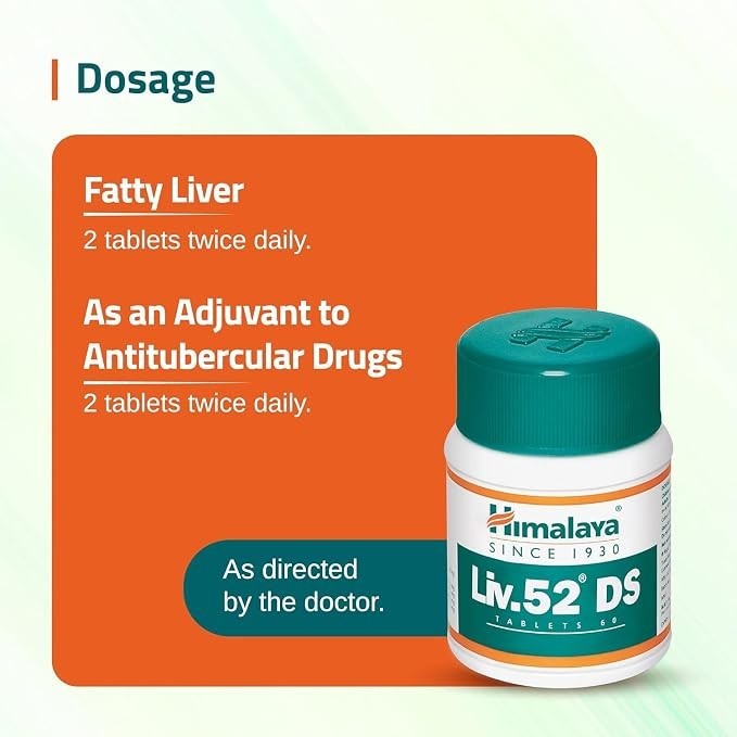 Liv 52 DS Herbal Supplement Pack of 1 Bottle