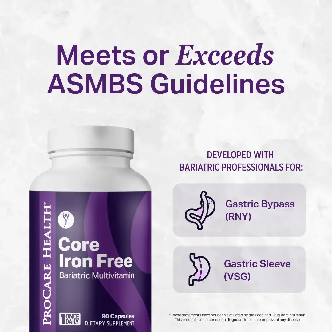 ProCare Health “1 per Day!” Bariatric Multivitamin Capsule – Iron Free