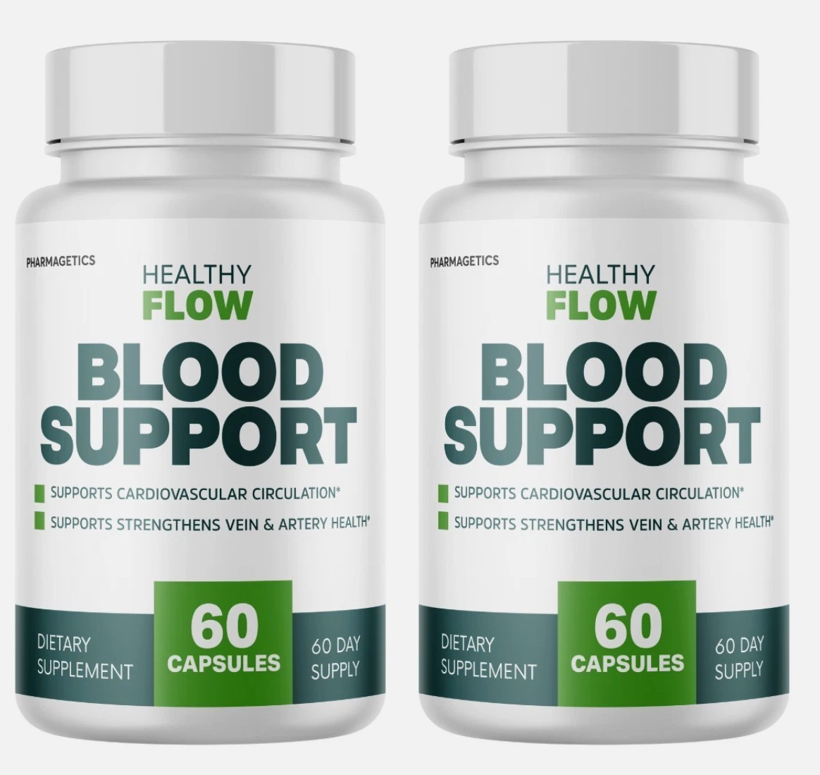 2Pack healthful Flow Blood Support, Cardiovascular Circulation 120 Capsules SKY