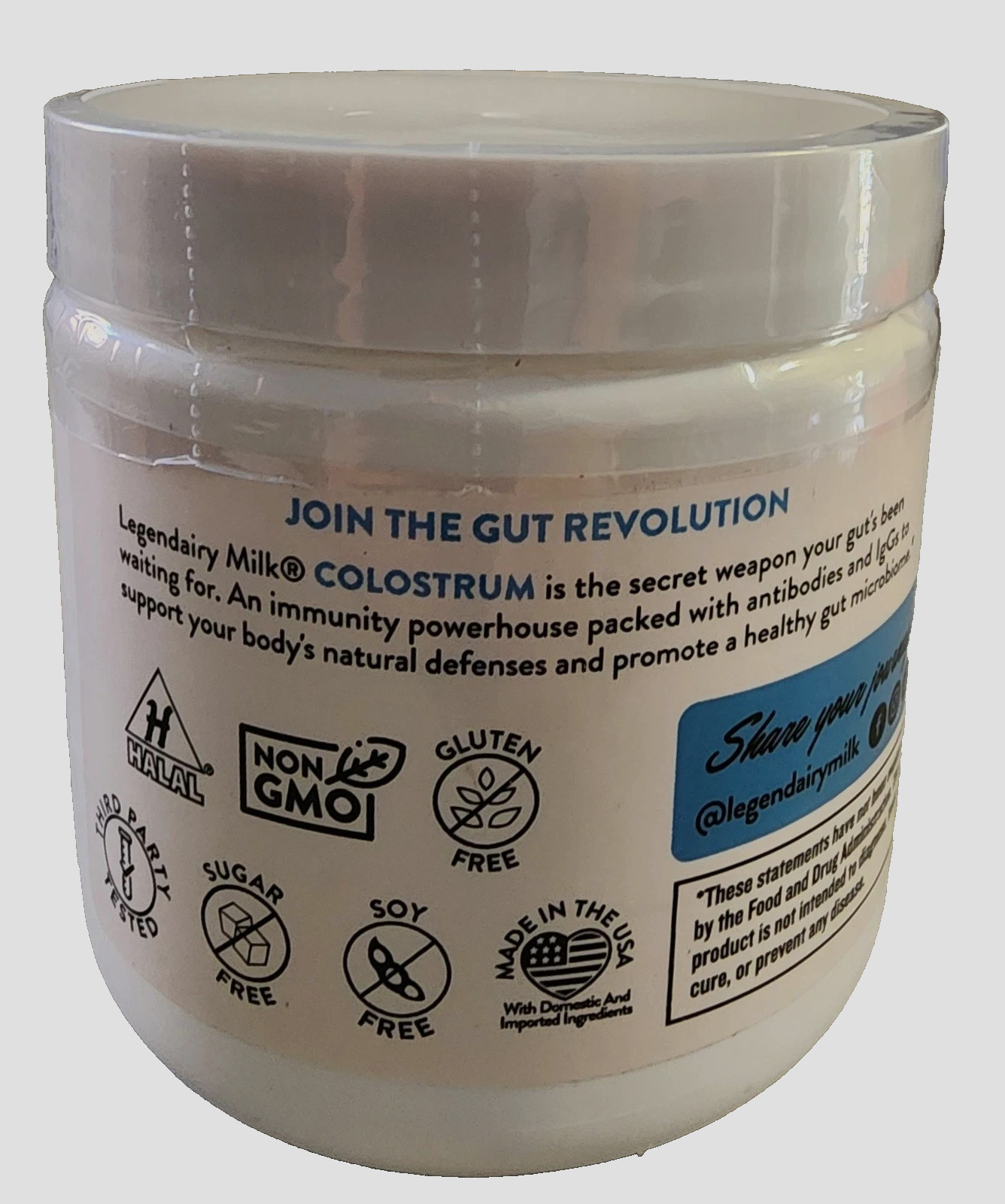 Legendairy Milk Colostrum Supplement Chewable Tablets – 60ct *EXP 07/2026*