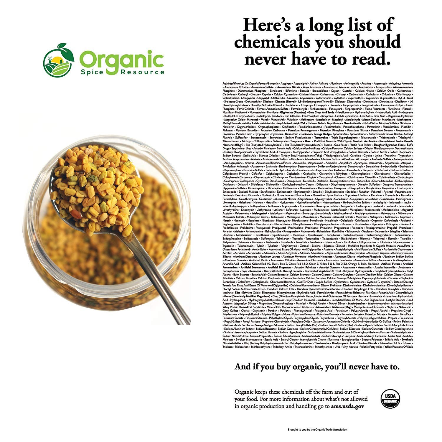 Fenugreek Powder (8 Ounce, Powders) 8 Ounce (Pack of 1)
