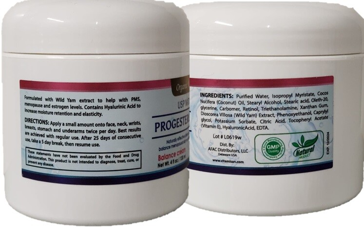 USP BALANCING 4 OZ BEST DEAL 3000 CREAM WILD YAM