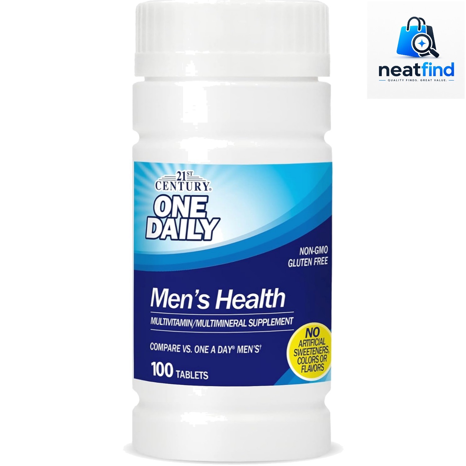 One Daily Men’s Health Tablets, 100 Count
