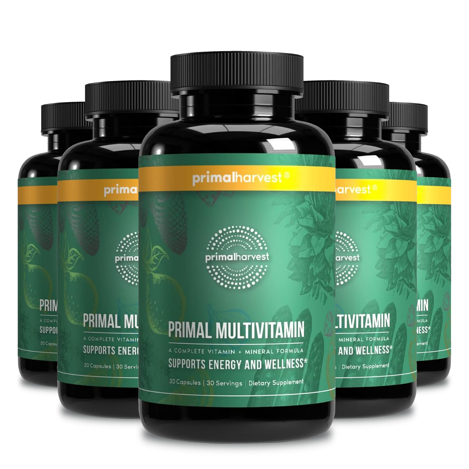 Harvest Primal Primal Multivitamin – Minerals – Energy Immune Brain Heart Health