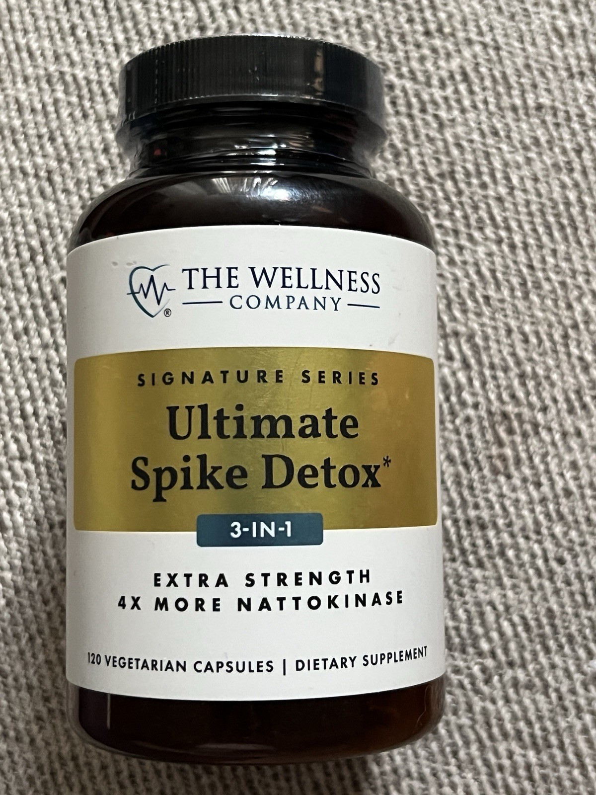 The Wellness Company Ultimate Spike Detox Formula 120 Count Original BB 11/27