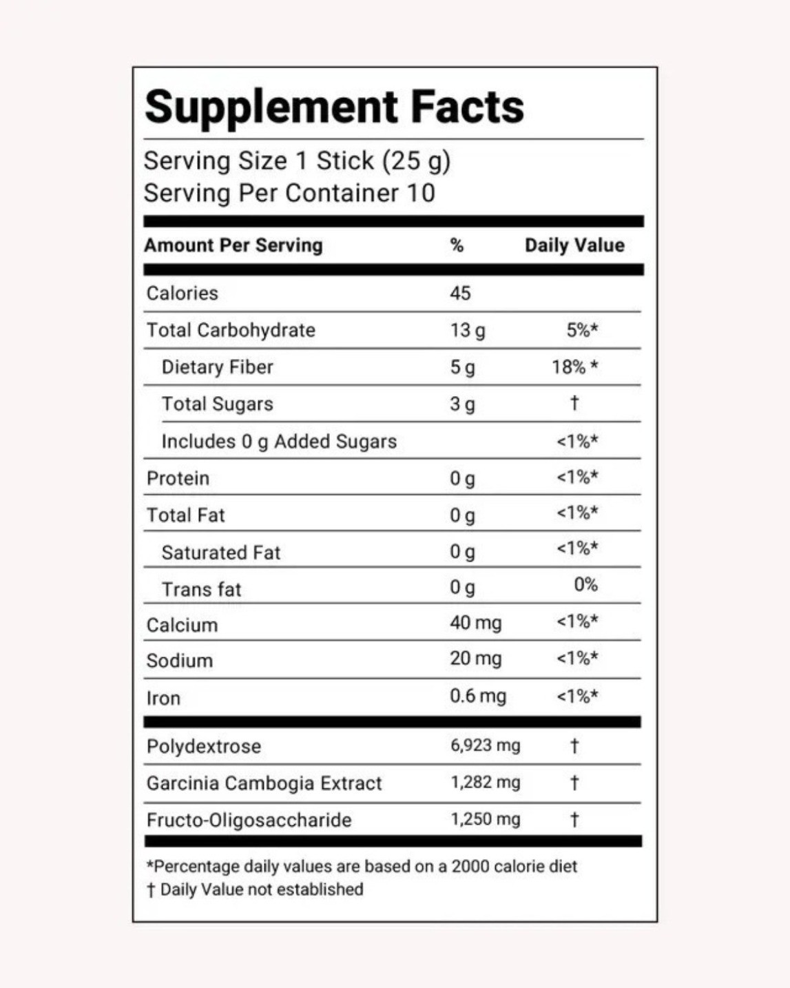 Foodology Coleology Bowel fast Jelly Fiber Garcinia Cambogia 10 Sticks Movement