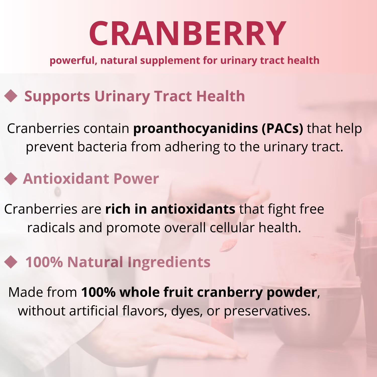 Member’s Mark Clinical Strength Cranberry Capsules 500 mg 150 Count 04/2028EXP