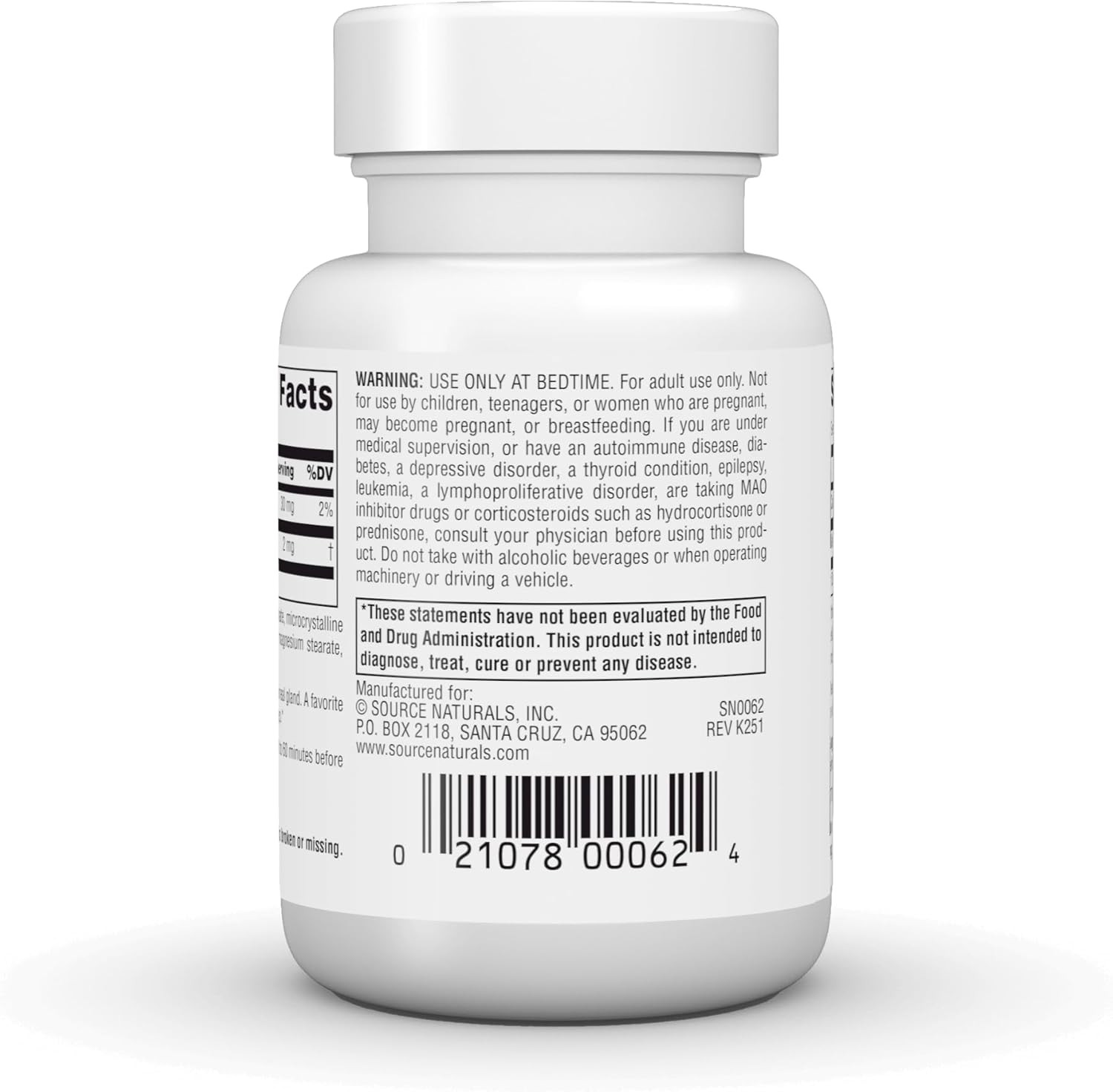 Source Naturals Melatonin, Helps Promote Sleep*, 2 Mg – 60 Time-Released Tablets