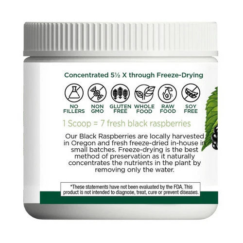 Black Raspberry Powder 3.2 Oz by Eclectic Herb