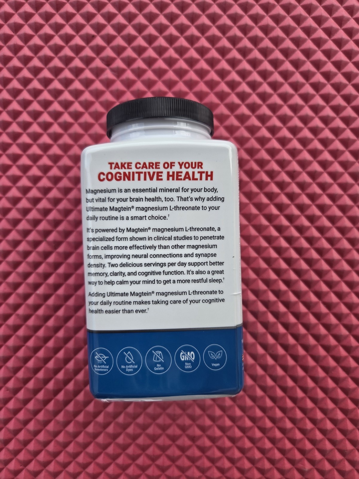 Force Factor Ultimate Magtein Magnesium L-Threonate 60 Ct BEST BY 05/2027