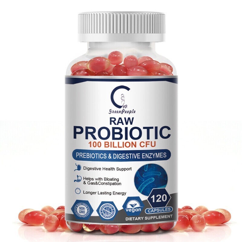 Probiotics 100 Billion CFU Potency Digestive Immune Health 120-600 Capsules