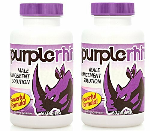 2 x PurpleRhino Male enhancement Solution 60 Tablets exp date 11/2026
