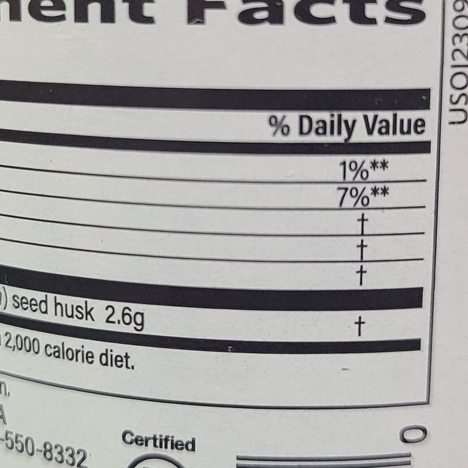 New Organic India Organic Psyllium Fiber 180 Veg Caps Digestive Health Exp 04/27
