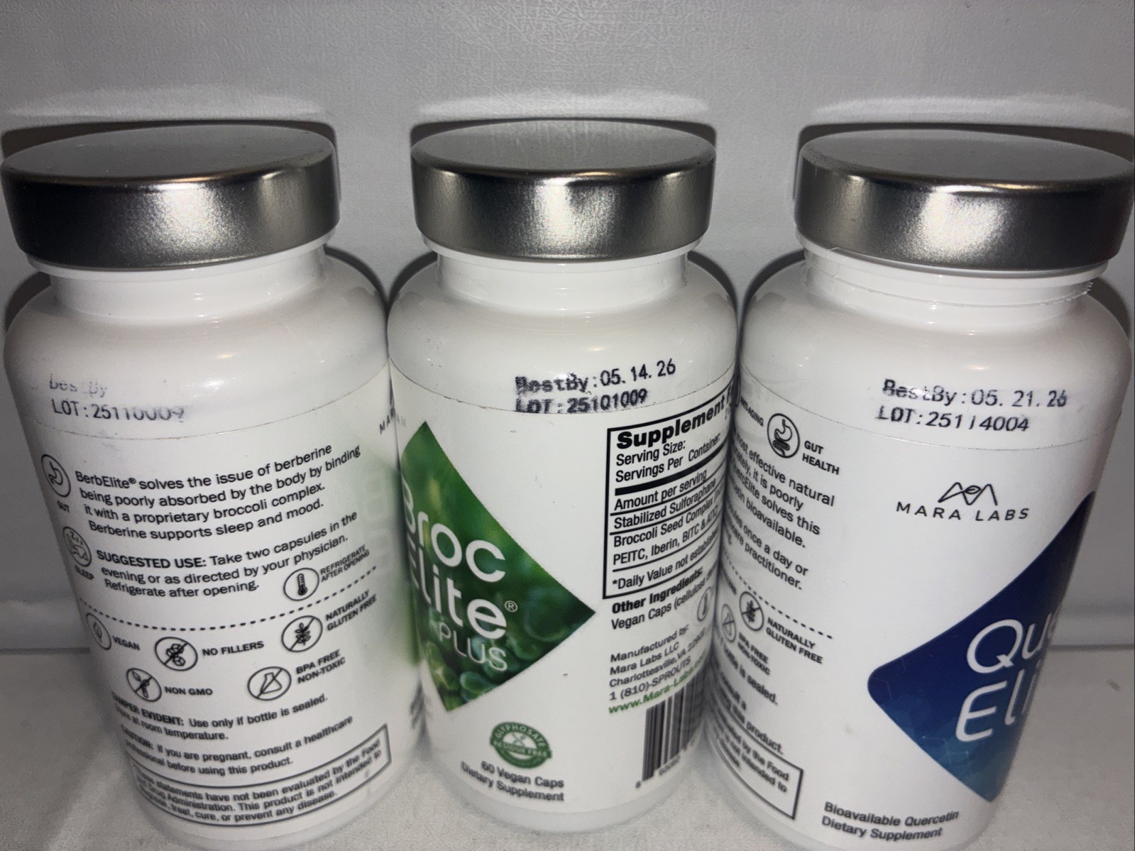 Lot If 3- Mara Labs Vitamins / Exp 05/2026