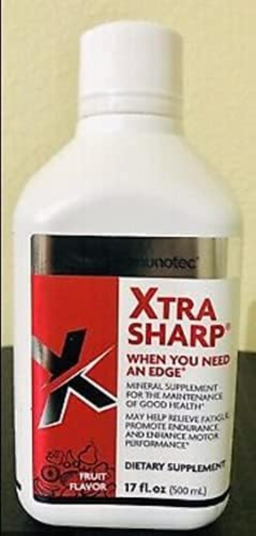 Natural Xtra-Sharp Fruit Flavor – 16 oz Liquid Energy & Wellness Supplement
