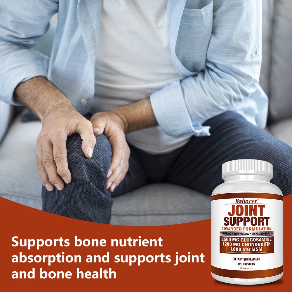 Glucosamine Chondroitin Turmeric MSM Triple Strength Bone Joint 120 Pills US