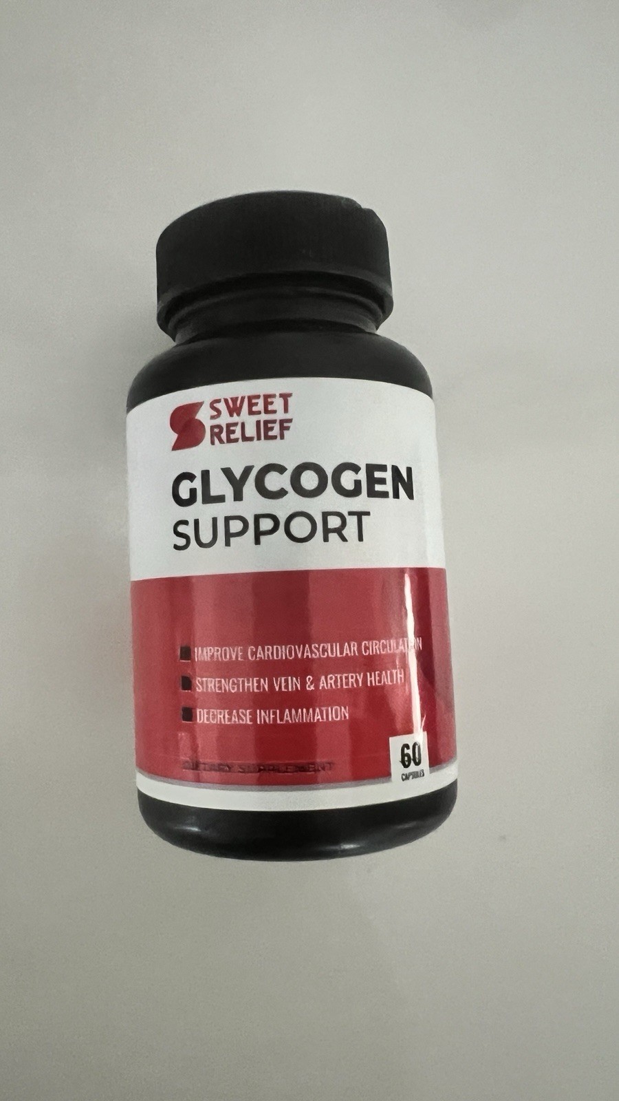 3-Sweet Relief Glycogen Support Capsules, Sweet Relief Pills (60 Capsules)