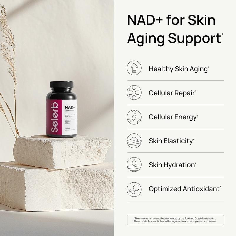 Selerb NAD+ For Women – 8-in-1 Liposomal Formula for Skin & Cellular Health