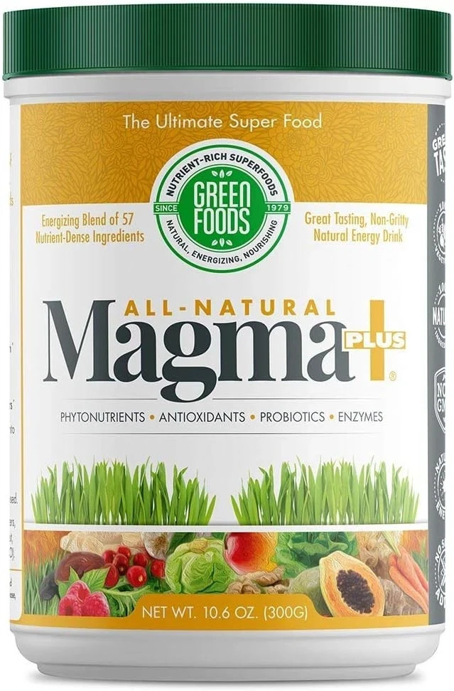Green Foods Magma Plus – The Ultimate Superfood 10.6 oz Each (Pack of 3)
