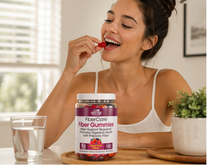 2-Pack Country Farms Fiber Care Gummies, 240 Gummies