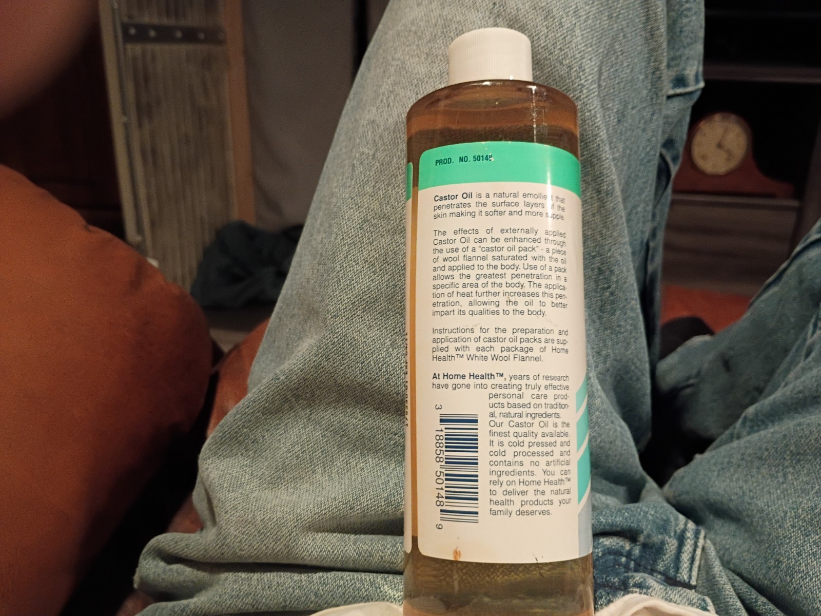 Home Health Castor 0il 16fl.oz
