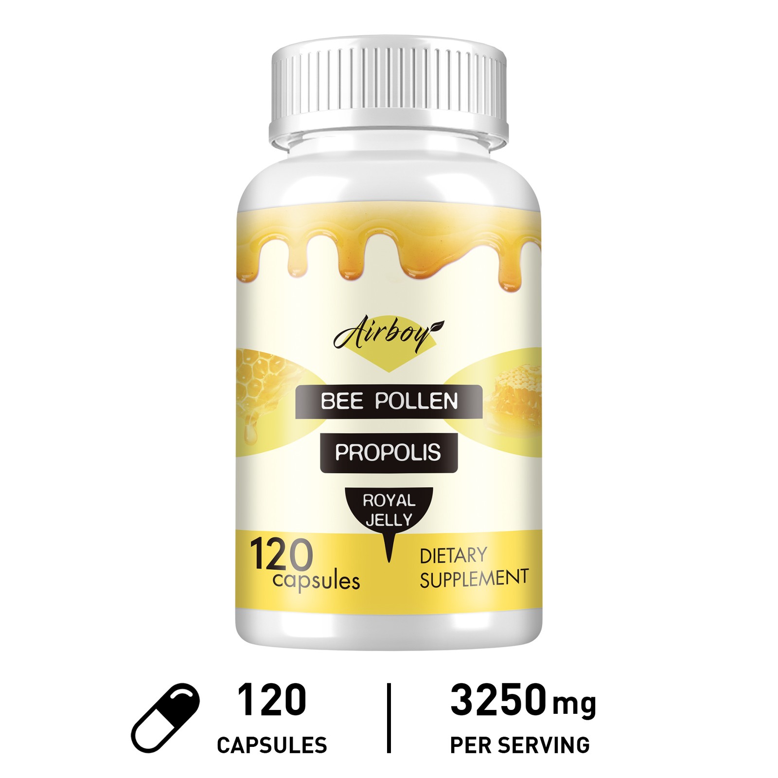 Bee Pollen – Promotes Digestion, Gut, Heart, and Brain Health, Antioxidant