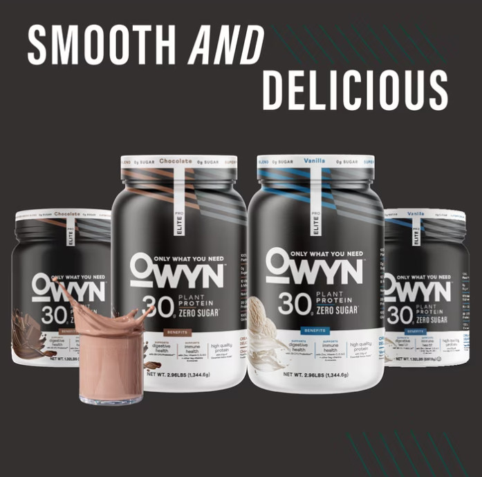 OWYN Pro Elite 30g High Protein Powder, Vanilla, Single