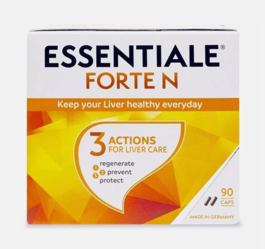 1 X Essentiale Forte N Liver Detox & Liver Tonic Supplement 90s