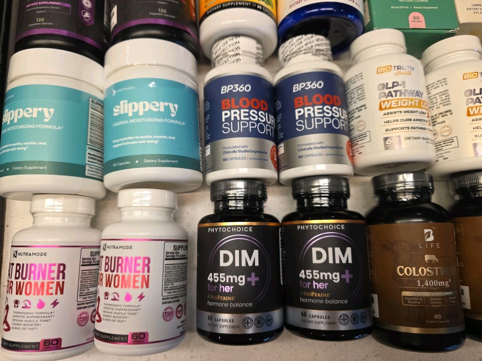 Huge Wholesale Lot Of 30 Assorted Vitamins & Supplements NEW & Sealed 06/2027+
